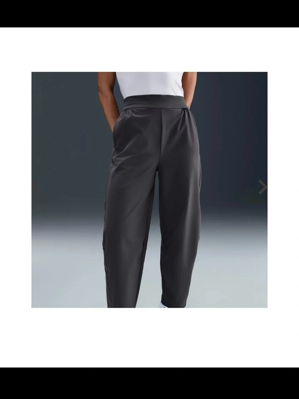 Nike Women's gray 24.7 Relaxed barrel Joggers
